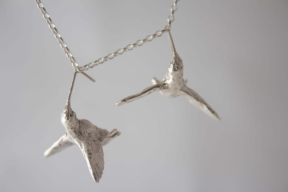 this shows hummingbird earring for sale